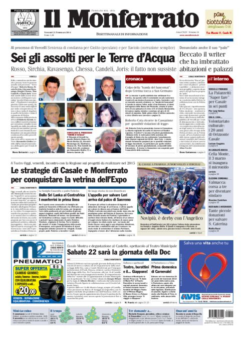 Il Monferrato - Edizione 14 del 21/02/2014